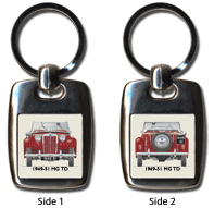 MG TD 1949-51 Keyring 5